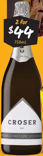 Cellarbrations Croser NV Range offer