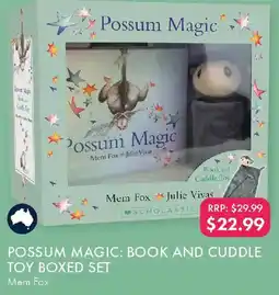 QBD Possum magic book and cuddle toy boxed set mem fox offer