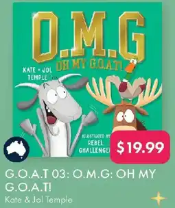 QBD G.o.a.t 03: o.m.g: oh my g.o.a.t! kate & jol temple offer