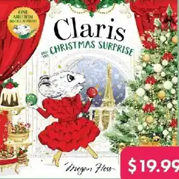 QBD Claris And The Christmas Surprise offer