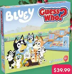 QBD Bluey Guess Who offer