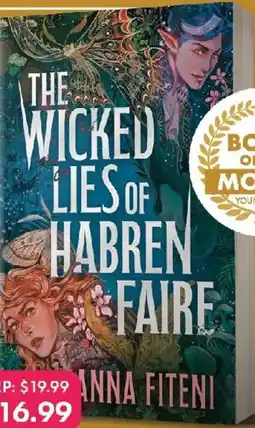 QBD The Wicked Lies Of Habren Faire offer
