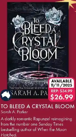 QBD To Bleed A Crystal Bloom offer