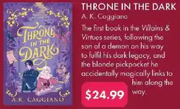 QBD Throne in the Dark offer