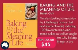 QBD Baking and the Meaning of Life offer