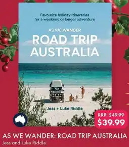 QBD As We Wander: Road Trip Australia offer