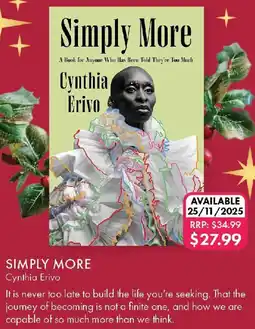 QBD Simply More offer