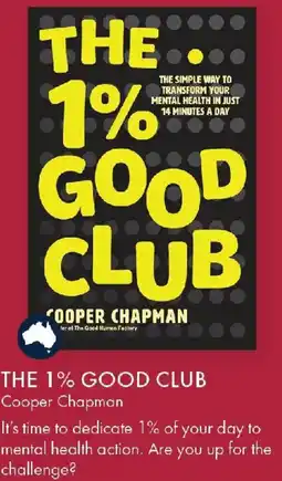 QBD The 1% Good Club offer