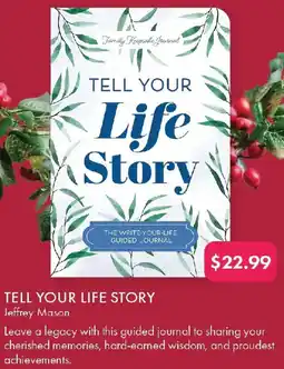 QBD Tell Your Life Story offer