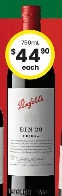 Penfolds Bin 28 2022