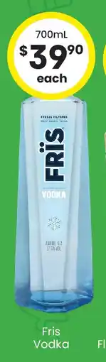 The Bottle O Fris Vodka offer