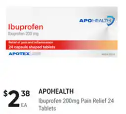healthylife Apohealth ibuprofen pain relief offer