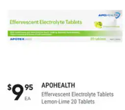 healthylife Apohealth effervescent electrolyte tablets offer