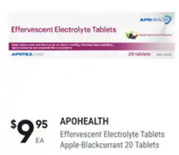 healthylife Apohealth effervescent electrolyte tablets offer