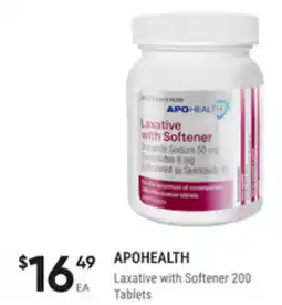 healthylife Apohealth laxative with softener offer