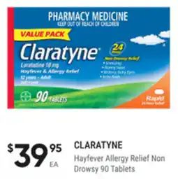 healthylife Claratyne hayfever allergy relief non drowsy offer