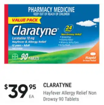 healthylife Claratyne hayfever allergy relief non drowsy offer