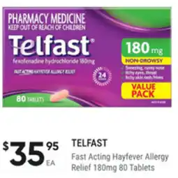 healthylife Telfast fast acting hayfever allergy relief offer