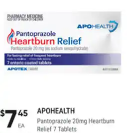 healthylife Apohealth pantoprazole heartburn relief offer