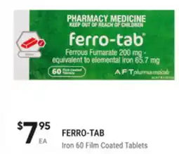 healthylife Pharmacy medicine ferro-tab offer