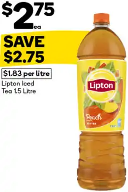 Woolworths Lipton Iced Tea offer
