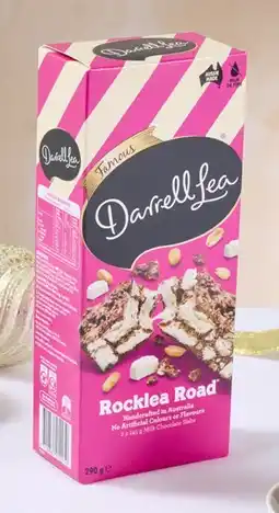 Coles Darrell Lea Rocklea Road 290g offer