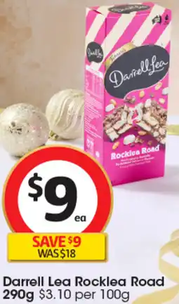 Coles Darrell Lea Rocklea Road offer