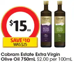 Coles Cobram Estate Extra Virgin Olive Oil offer