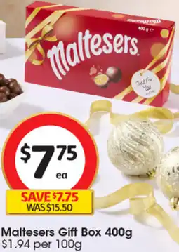 Coles Maltesers Gift Box offer