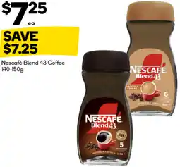 Woolworths Nescafé Blend 43 Coffee offer