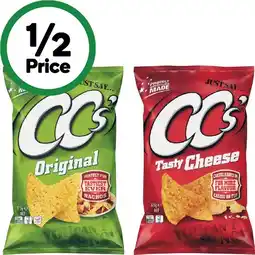 Woolworths CC’s Corn Chips 175g offer