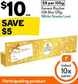 Woolworths Ferrero Rocher Gift Box offer