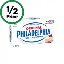 Woolworths Philadelphia Cream Cheese Block 250g – From the Fridge offer
