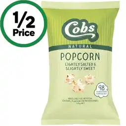 Woolworths Cobs Popcorn 80-120g offer