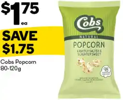 Woolworths Cobs Popcorn offer