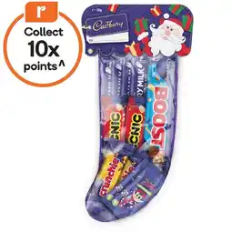Woolworths Cadbury Christmas Stocking 180g offer