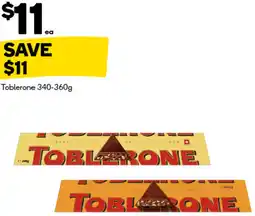 Woolworths Toblerone offer