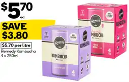 Woolworths Remedy Kombucha offer