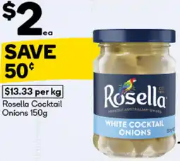 Woolworths Rosella Cocktail Onions offer