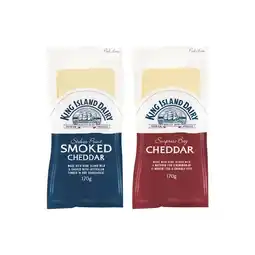 Woolworths King Island Cheese Varieties 120-170g – From the Deli offer