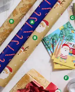 Woolworths Christmas Kraft Wrap offer