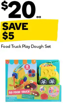 Woolworths Food Truck Play Dough Set offer