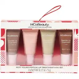 Woolworths MCoBeauty Mini Peptide Lip Treatment Collection Pk 4 x 5g offer