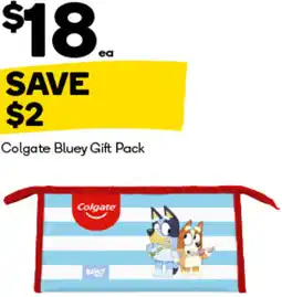 Woolworths Colgate Bluey Gift Pack offer