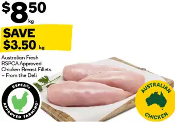 Australian Fresh Chicken Breast Fillets