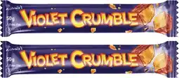 Coles Violet Crumble Chocolate Bar 50g offer