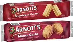 Coles Arnott's Creams Biscuits 200g-250g offer