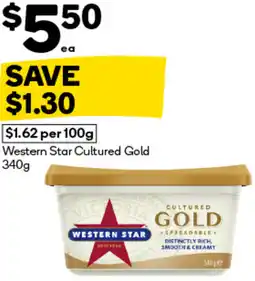 Woolworths Western Star Cultured Gold offer