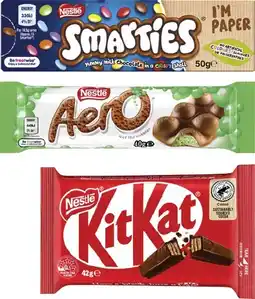 Coles Nestlé Chocolate Bar 35g-50g offer