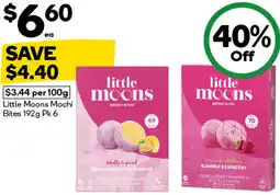Woolworths Little Moons Mochi Bites offer